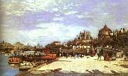 Pierre Renoir The Pont des Arts the Institut de France France oil painting reproduction